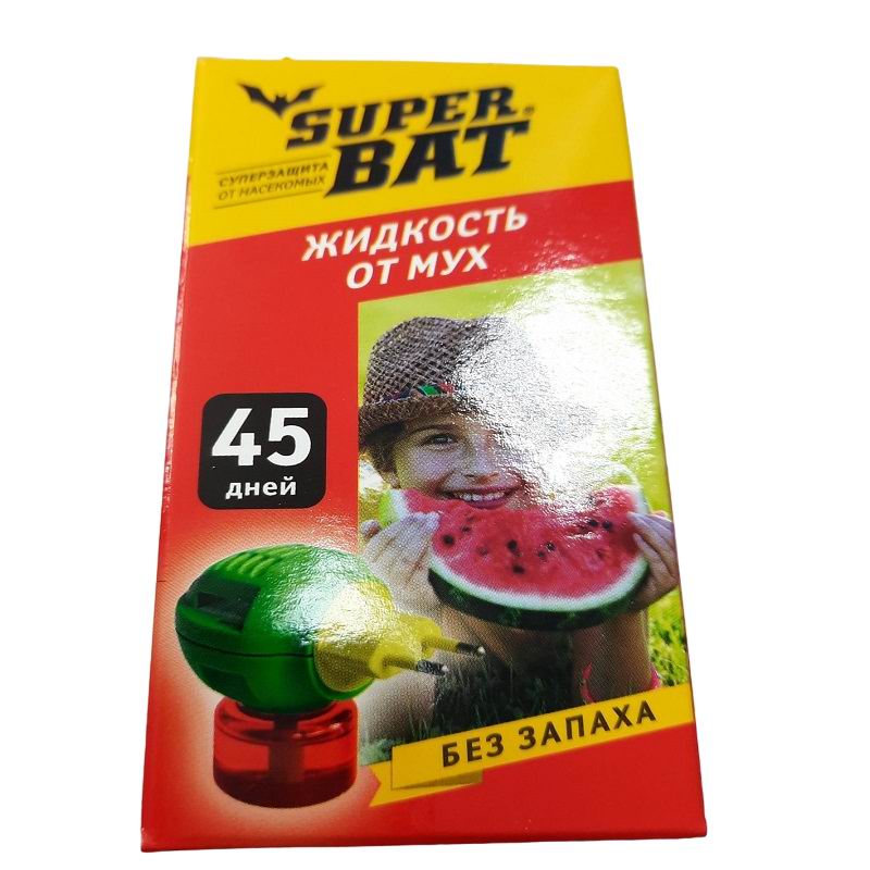 SuperBAT Жидкость 45 дней от мух без запаха (24)