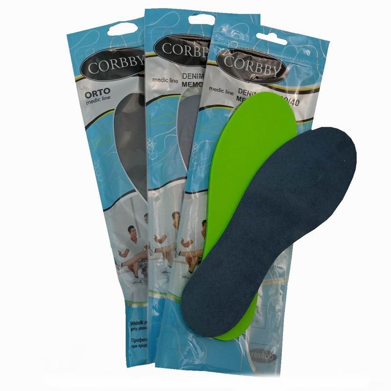 CORBBY Стельки DENIM MEMORY р.37/38 эффект памяти Без скидок