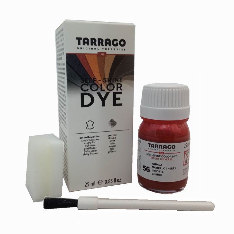 TARRAGO Краситель 25мл для кожи и текстиля Color Dye темная вишня (morello cherry)