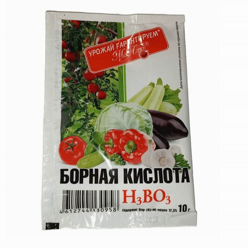 Борная кислота 10гр Агросад (250)