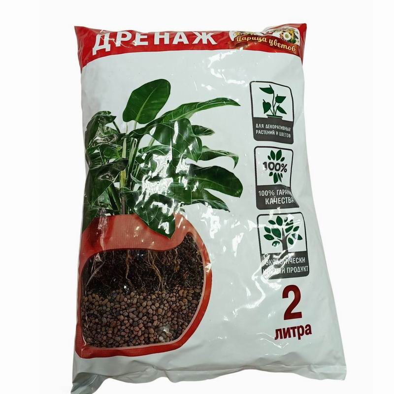 Дренаж мелкий 2л (керамзит) Царица цветов (10)