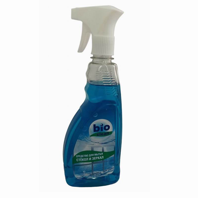 Секрет Чистоты Средство 500мл спрей для мытья стекол Bio clean (12)