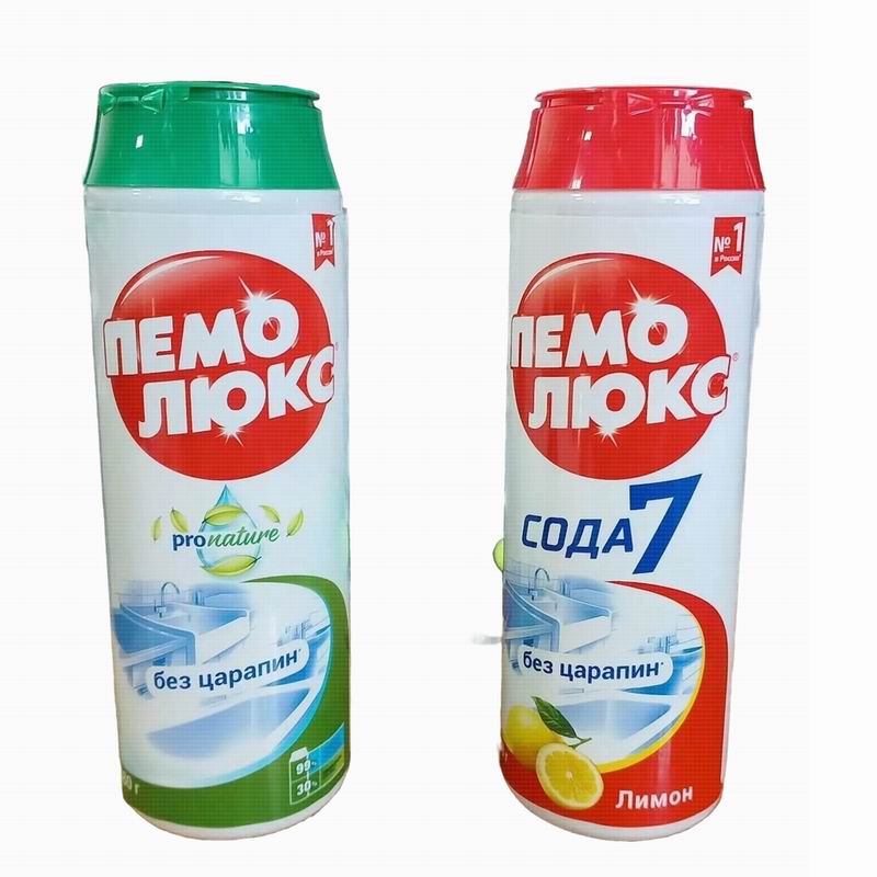 ПЕМОЛЮКС Порошок 480гр чистящий Ассорти  (20)