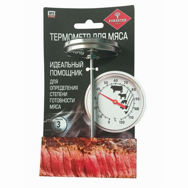 FORESTER Термометр механический для гриля до 120С