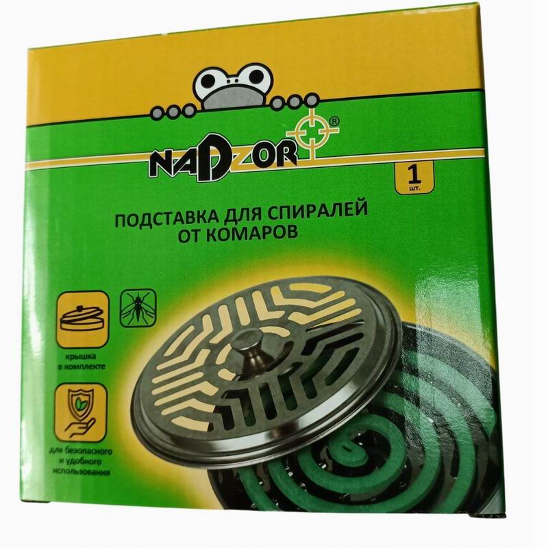 NADZOR Подставка для спиралей с крышкой