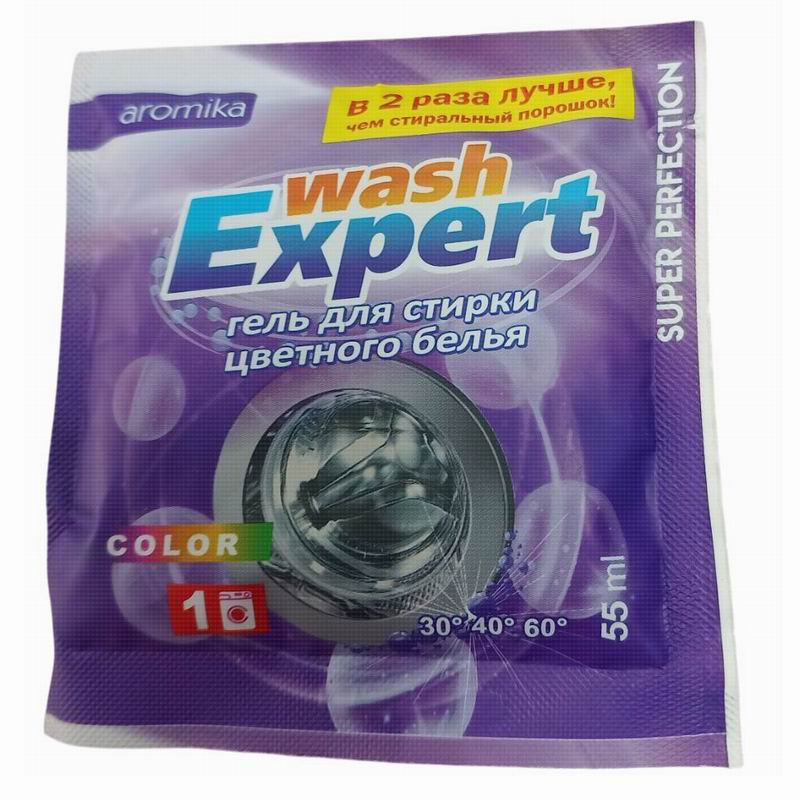 АРОМИКА Гель для стирки 55мл для цветного белья  COLOR WasExpert (5)
