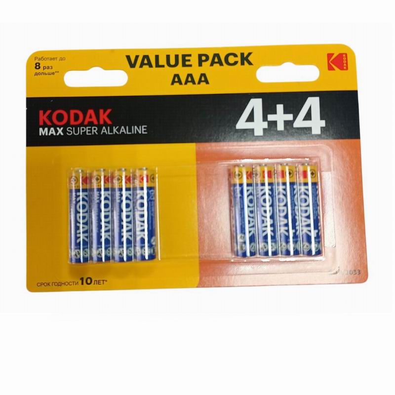 LR-03 Kodak бл-4+4 Max Alkaline (40)