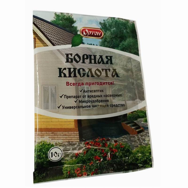 Борная кислота 10гр Ортон (100)