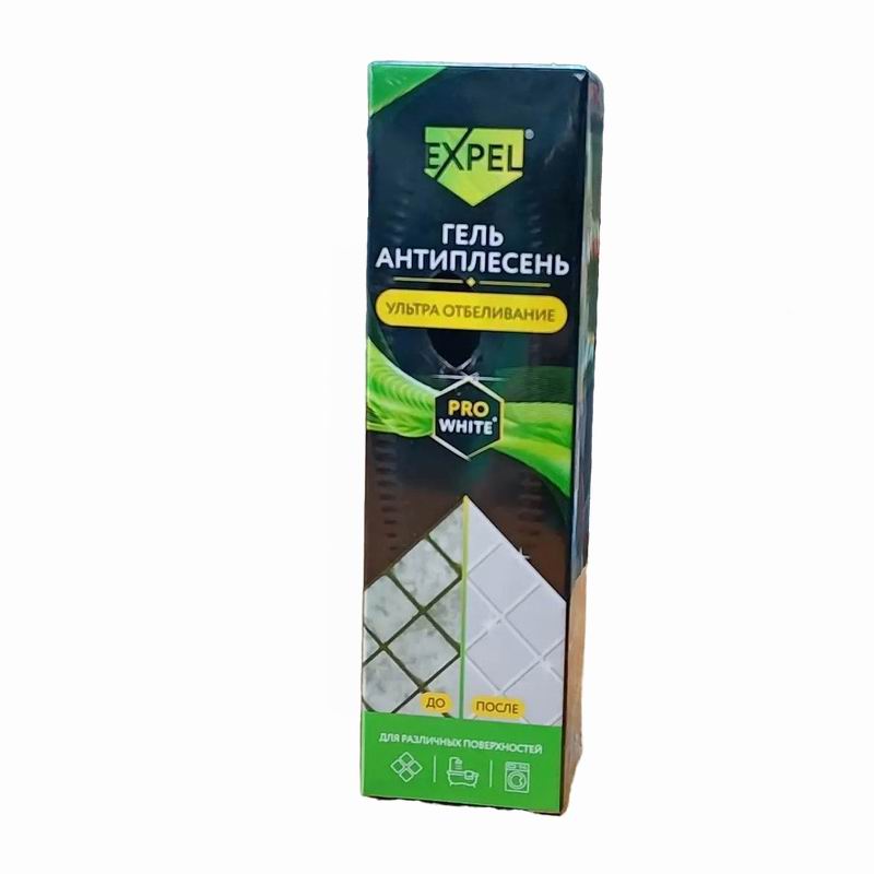 Гель 120гр АНТИПЛЕСЕНЬ Ультра отбеливание Expel (6)