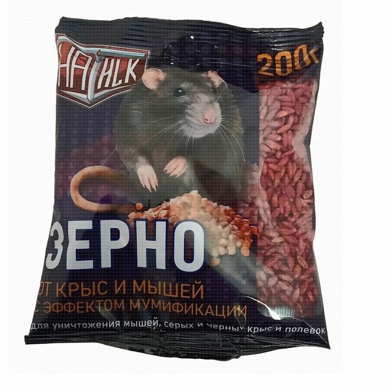 Натиск Зерно 200гр от крыс и мышей с Эффектом мумификации (50)